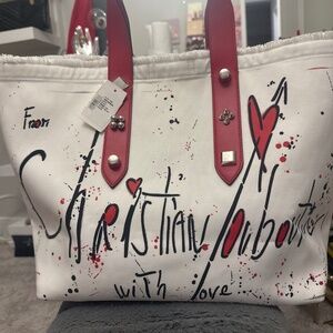Christian Louboutin with love bag